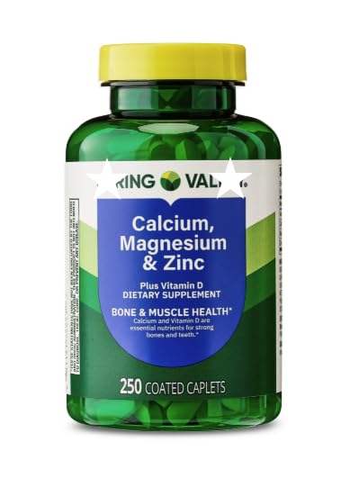 Calcium Magnesium Zinc with Vitamin D3 250 Caplets I892721