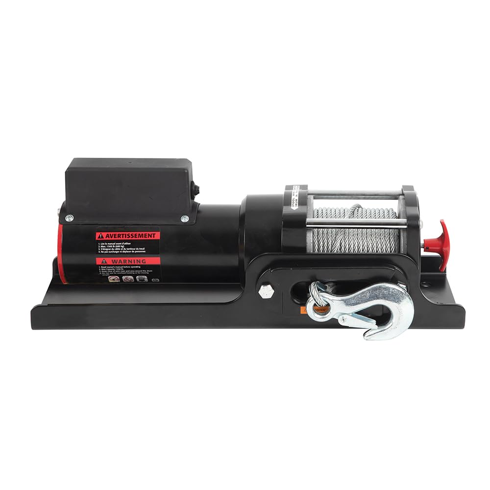 120V AC Electric Winch 1500lb Capacity D83572