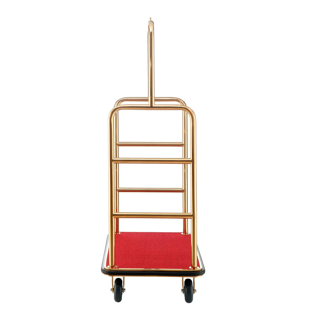 Gold Stainless Steel Bellman Cart U7989