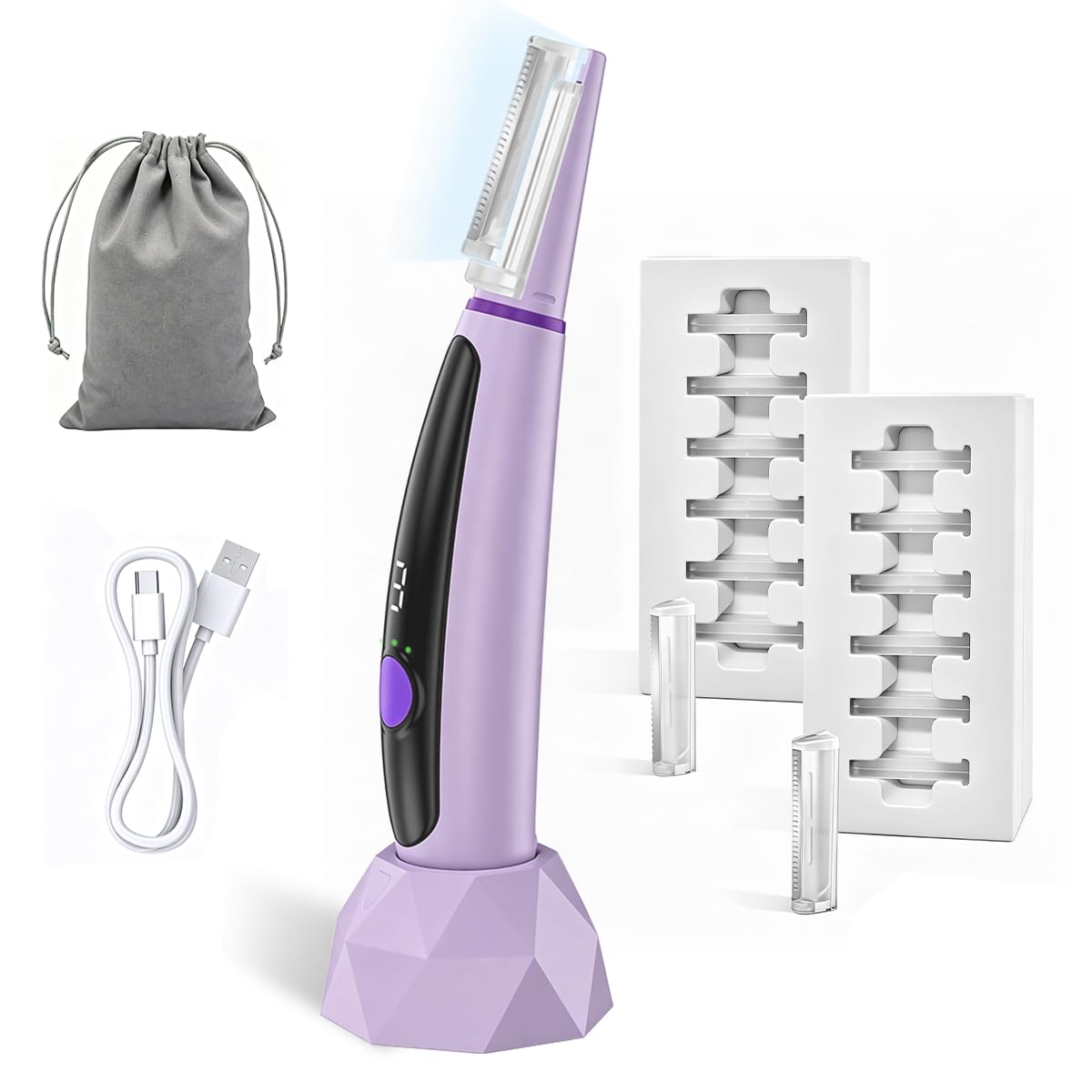 Dermaplane Razor with 12 Refills W782961