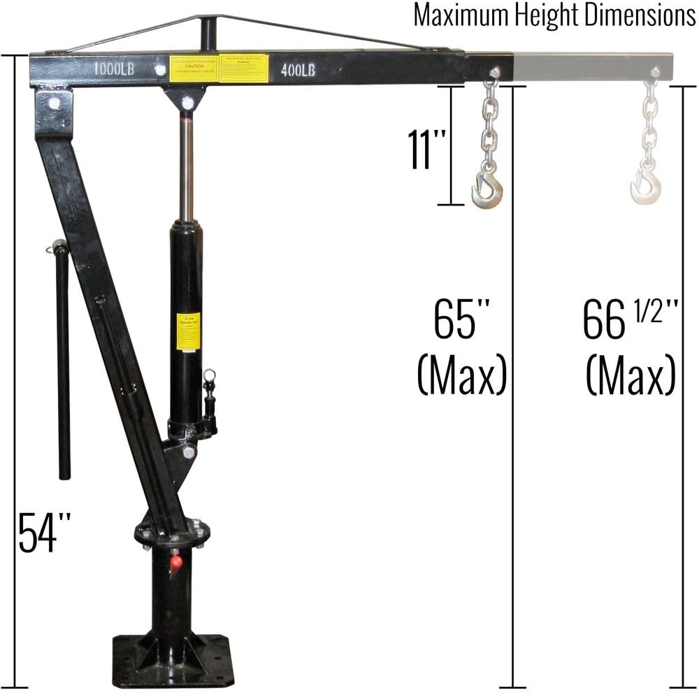 3 Ton Truck Bed Hoist Jib Crane A91675