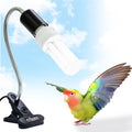 Bird Cage UVB Light Combo Kit 2.4% UVB UVA 20W Compact Fluorescent Bulb Z3822