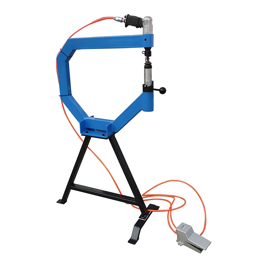 Pneumatic Planishing Hammer with Foot Pedal and Steel Stand T18517