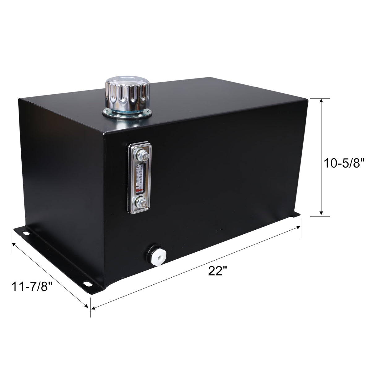 10 Gallon Heavy Duty Steel Hydraulic Reservoir Tank O157