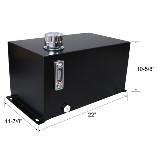 10 Gallon Heavy Duty Steel Hydraulic Reservoir Tank O157