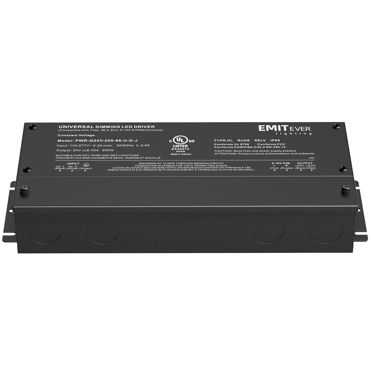 200W 24V Dimmable LED Driver J9208