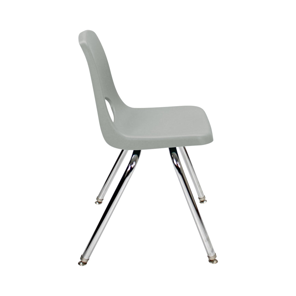 16" Light Gray School Stack Chair 2-Pack I736194