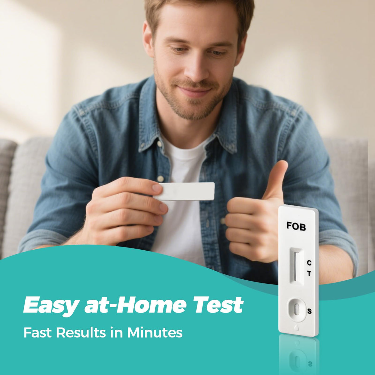 2-Pack Immunochemical Fecal Occult Blood Home Test Kit G58884