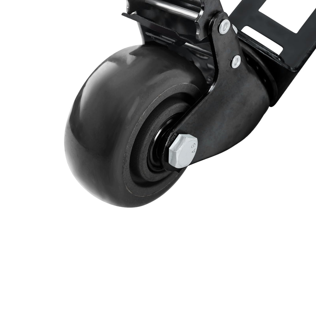 3" Heavy Duty Locking Caster Wheels 4PCS Black O79087