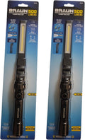 500 Lumen LED Rechargeable Magnetic Foldable Work Light 2 Pack B934000