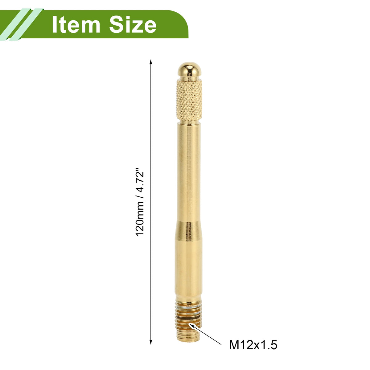 M12x1.5 120mm Stainless Steel Wheel Alignment Pin X3711