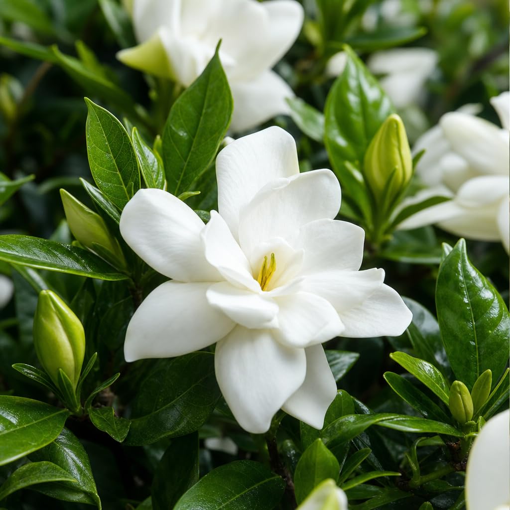 Frostproof Gardenia 2 Gallon Plants Fragrant Blooming Shrub U681872