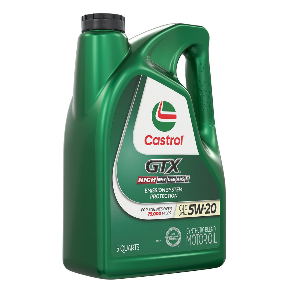 5W-20 Synthetic Blend Motor Oil, 5 Quarts Q442