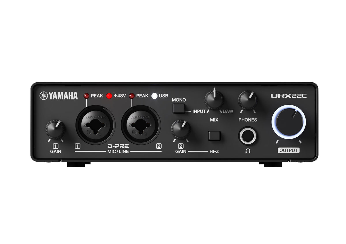 2-in/2-out USB-C Audio/MIDI Interface with 32-bit/192kHz Support, Black S272
