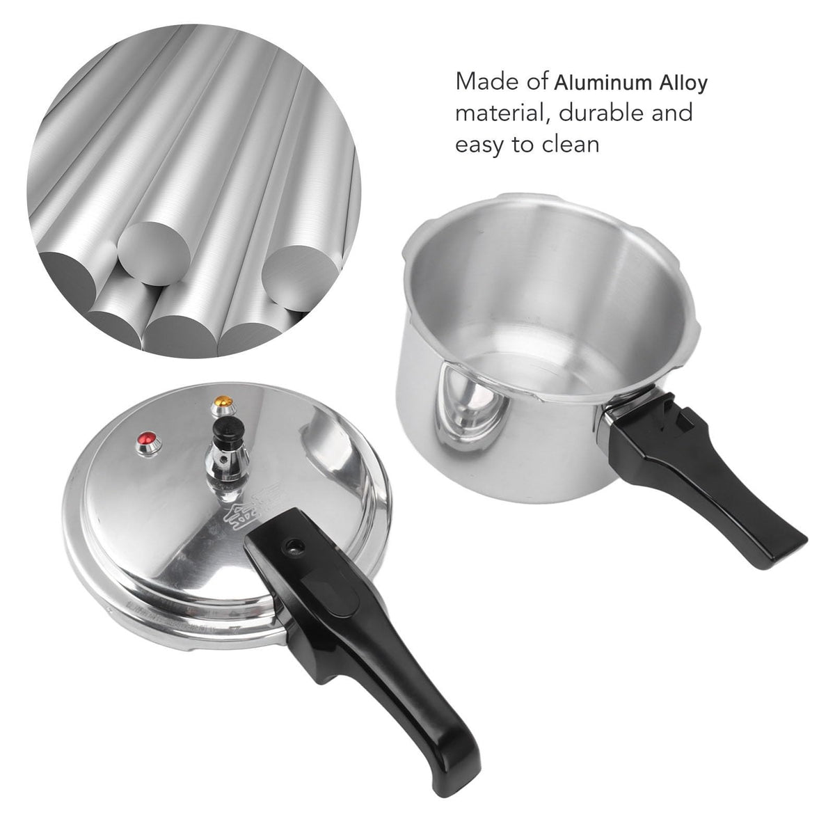 3L Stainless Steel Pressure Cooker W67305