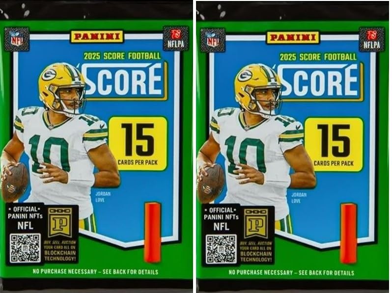 Football Trading Cards Pack of 2 E991194