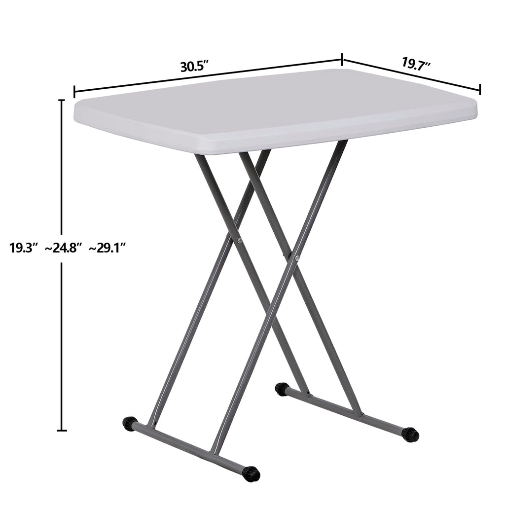 3 ft Adjustable Folding Plastic Table D4061