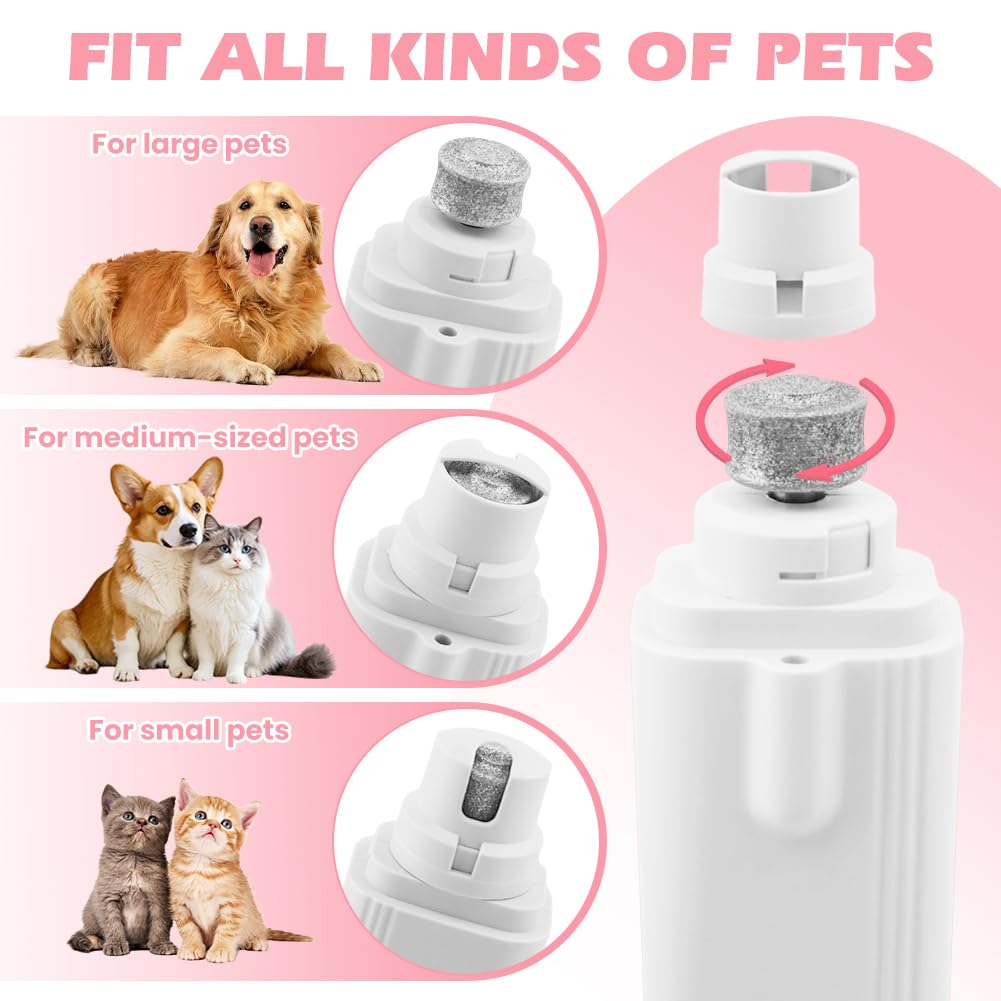 2 in 1 Cat Dog Nail Clippers & Grinder with LED Light N882711