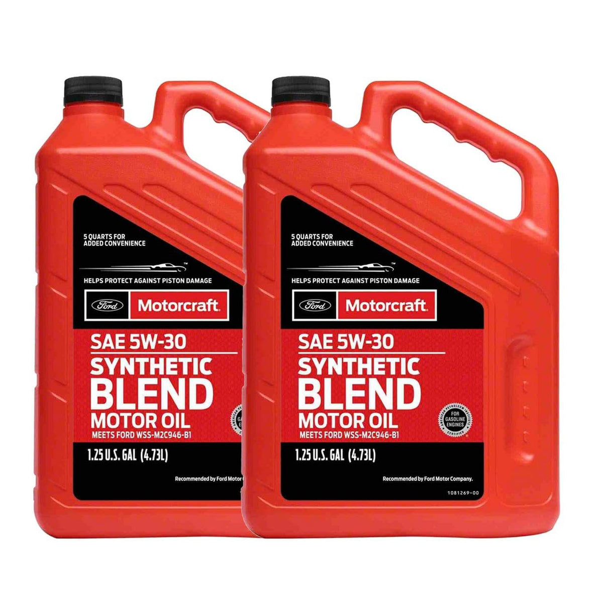 SAE 5W-30 Synthetic Blend Motor Oil 10 Quart H8219