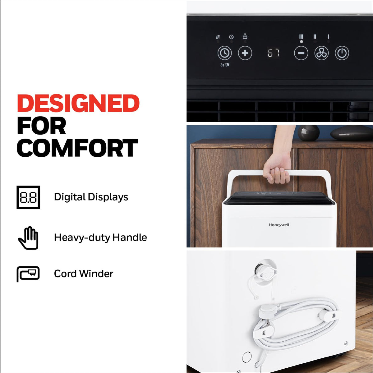 50-Pint Dehumidifier with Built-in Pump B771027