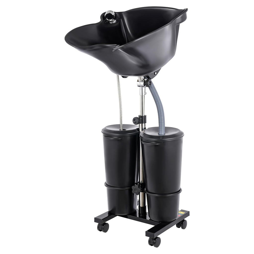 Portable Height Adjustable Shampoo Bowl with Electric Pump O19581
