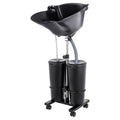 Portable Height Adjustable Shampoo Bowl with Electric Pump O19581