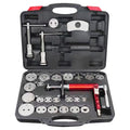 28-Piece Heavy Duty Pneumatic Brake Caliper Compression Tool Set with 23 Adapters J692117