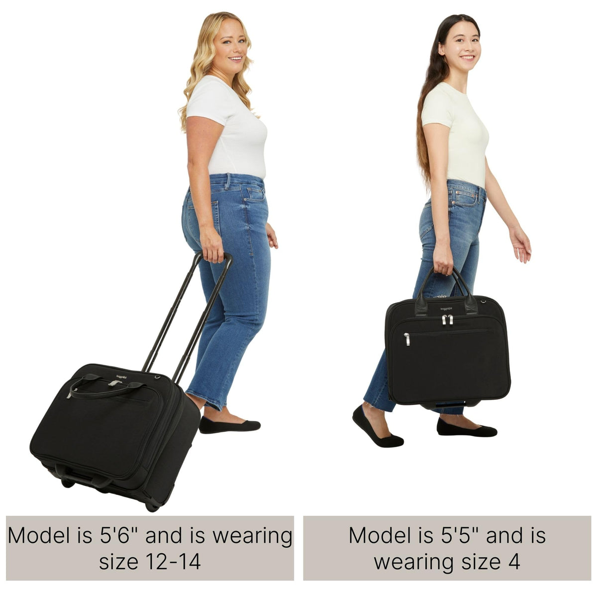 Women's 2 Wheel Tote E7884