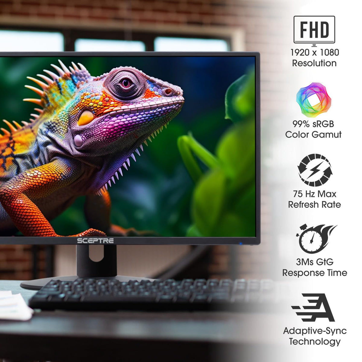 24-inch 1080p LED Monitor P64275
