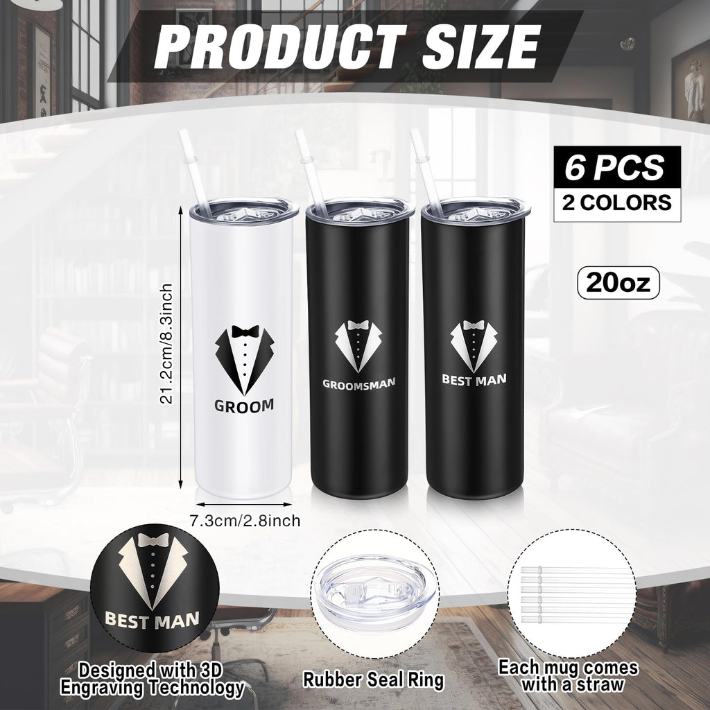 20oz Tumblers Set of 6 B72599