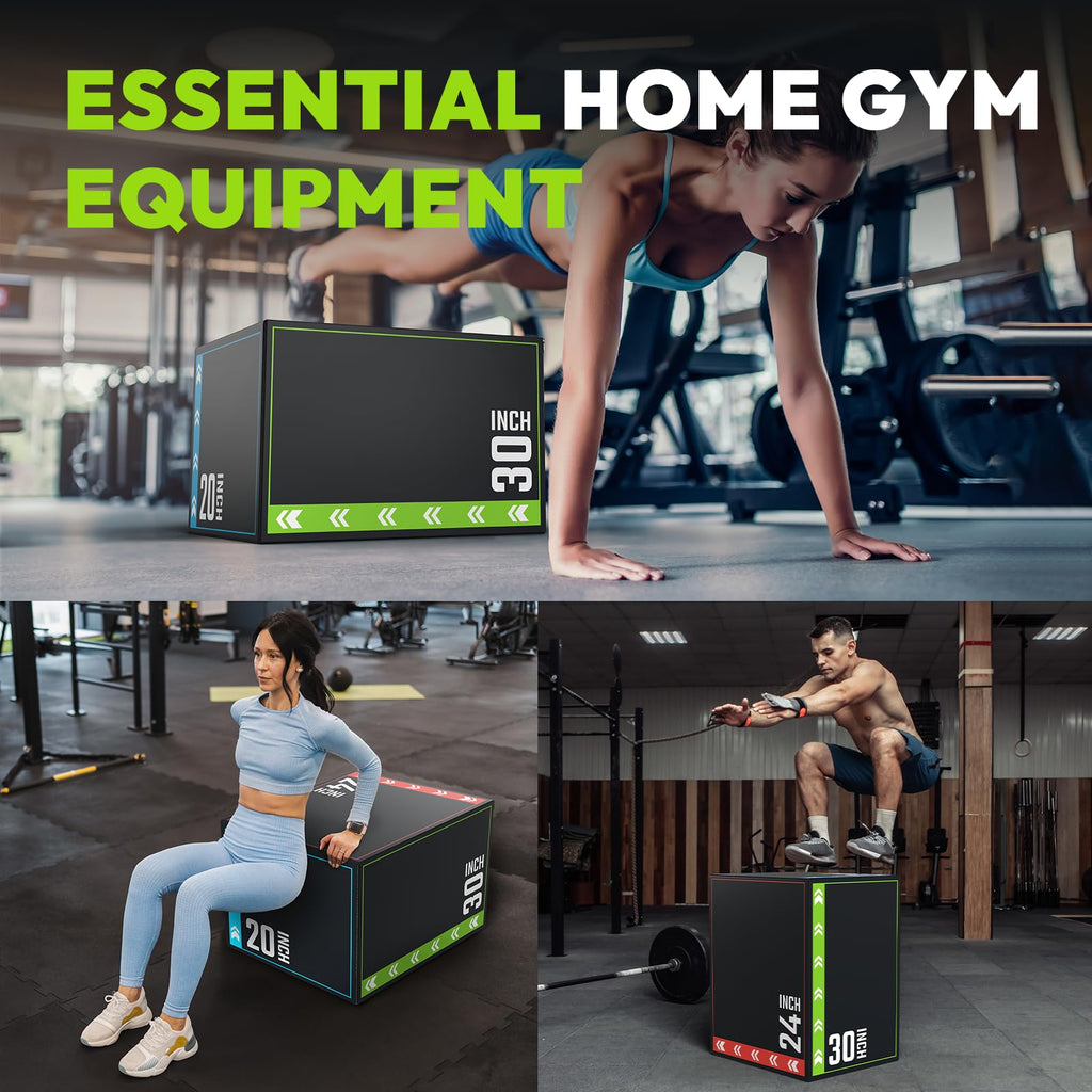 3-in-1 Plyometric Jump Box B6965