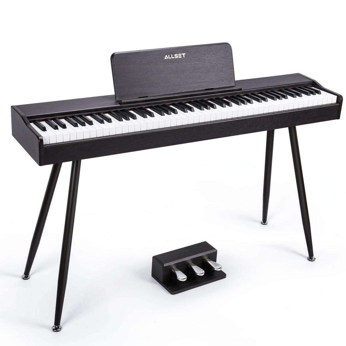 88 Key Weighted Hammer Action Digital Piano with 3-Pedal D4893
