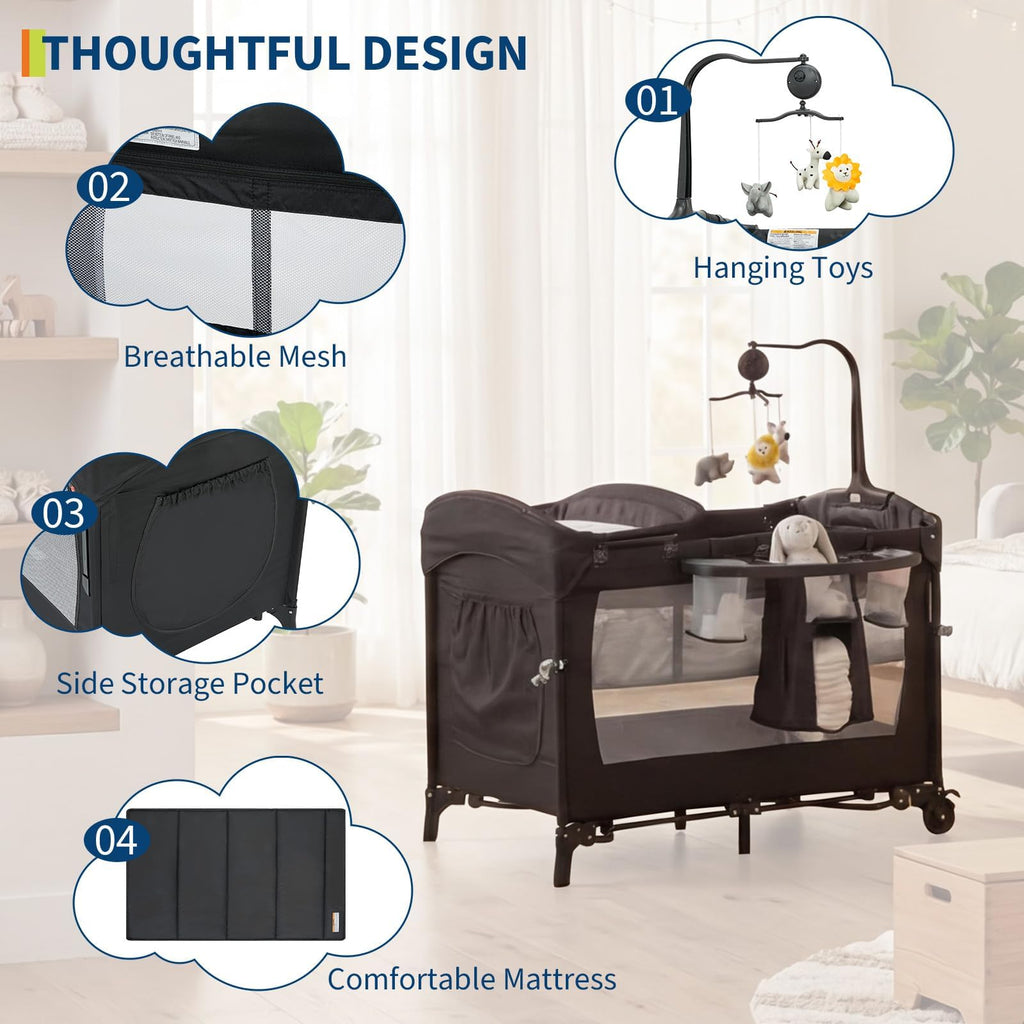 4 in 1 Baby Playard F834