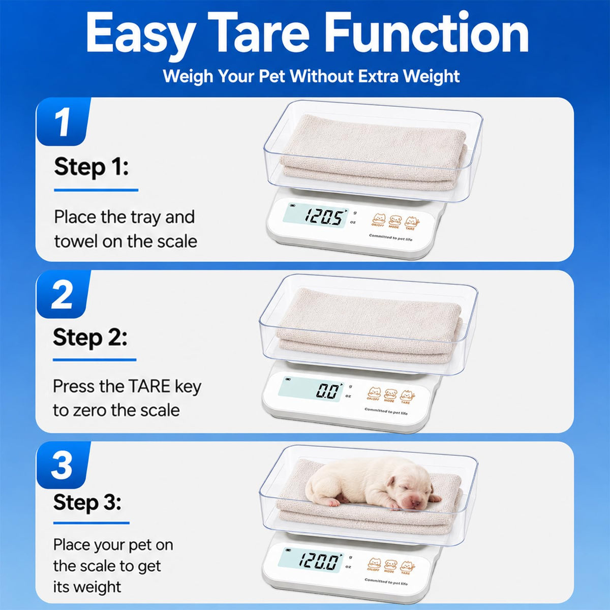 0.5g High Precision Digital Pet Scale L329706