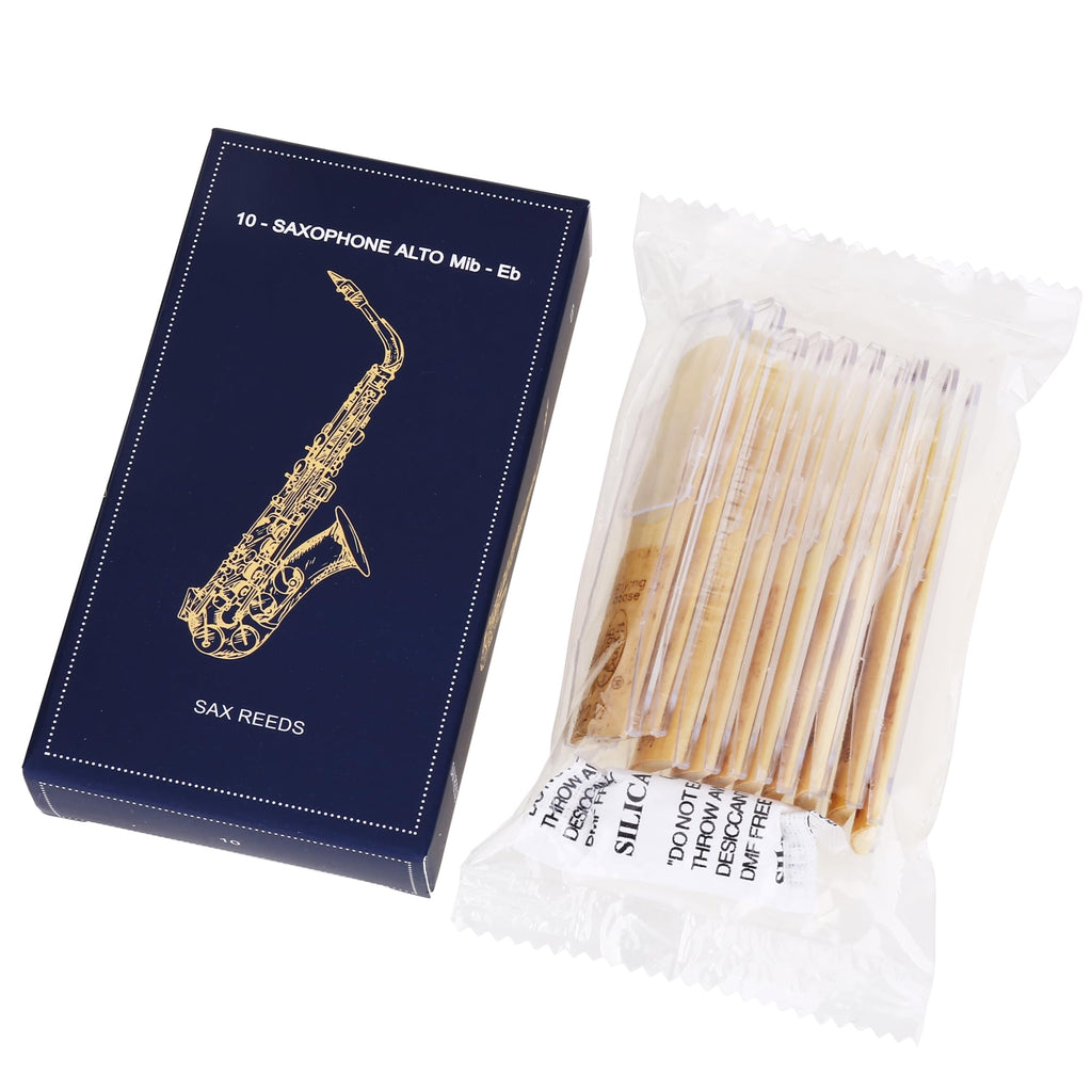 Alto Saxophone Reeds Strength 2.5 Natural Cane 10-Pack C7438