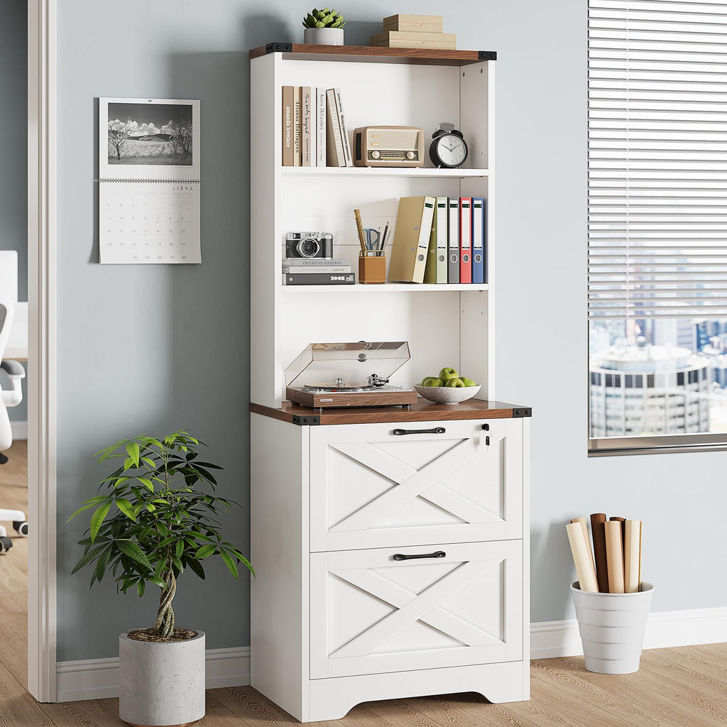 2 Drawer File Cabinet with Lock C929202