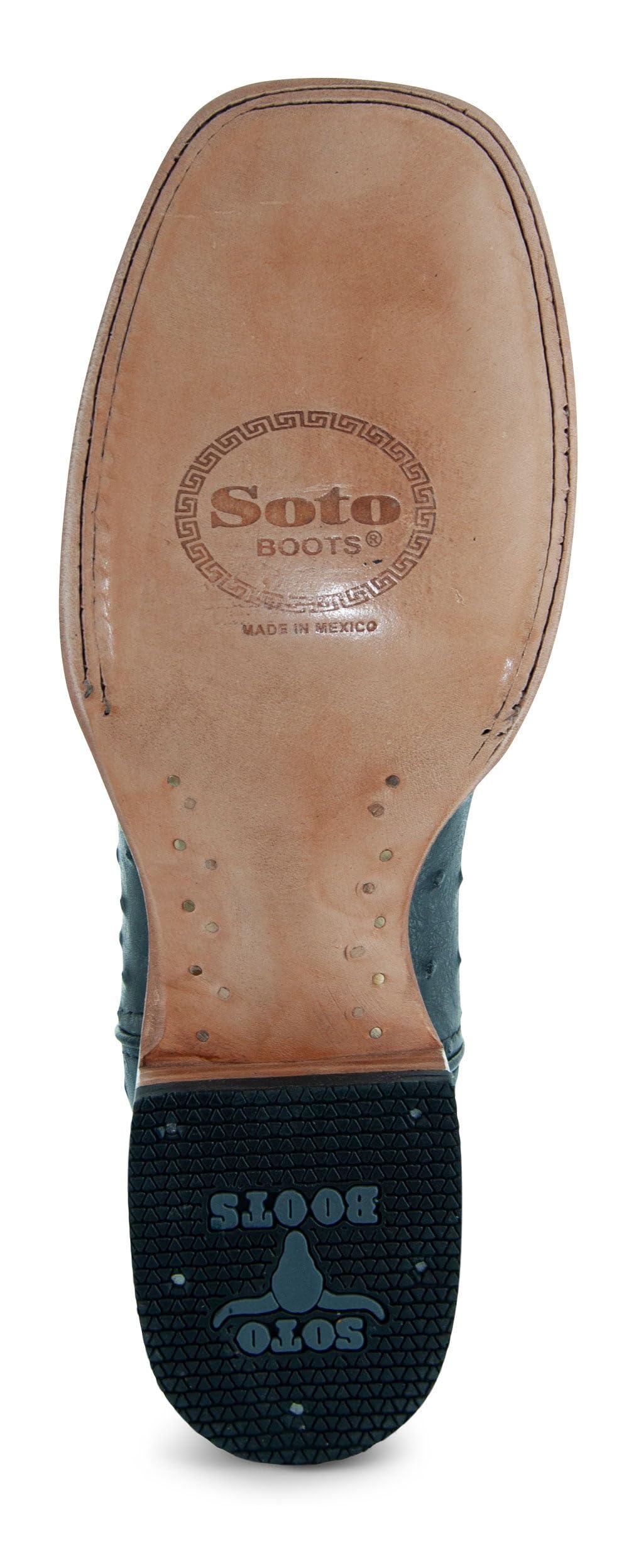 Ostrich Print Cowboy Boots B254465