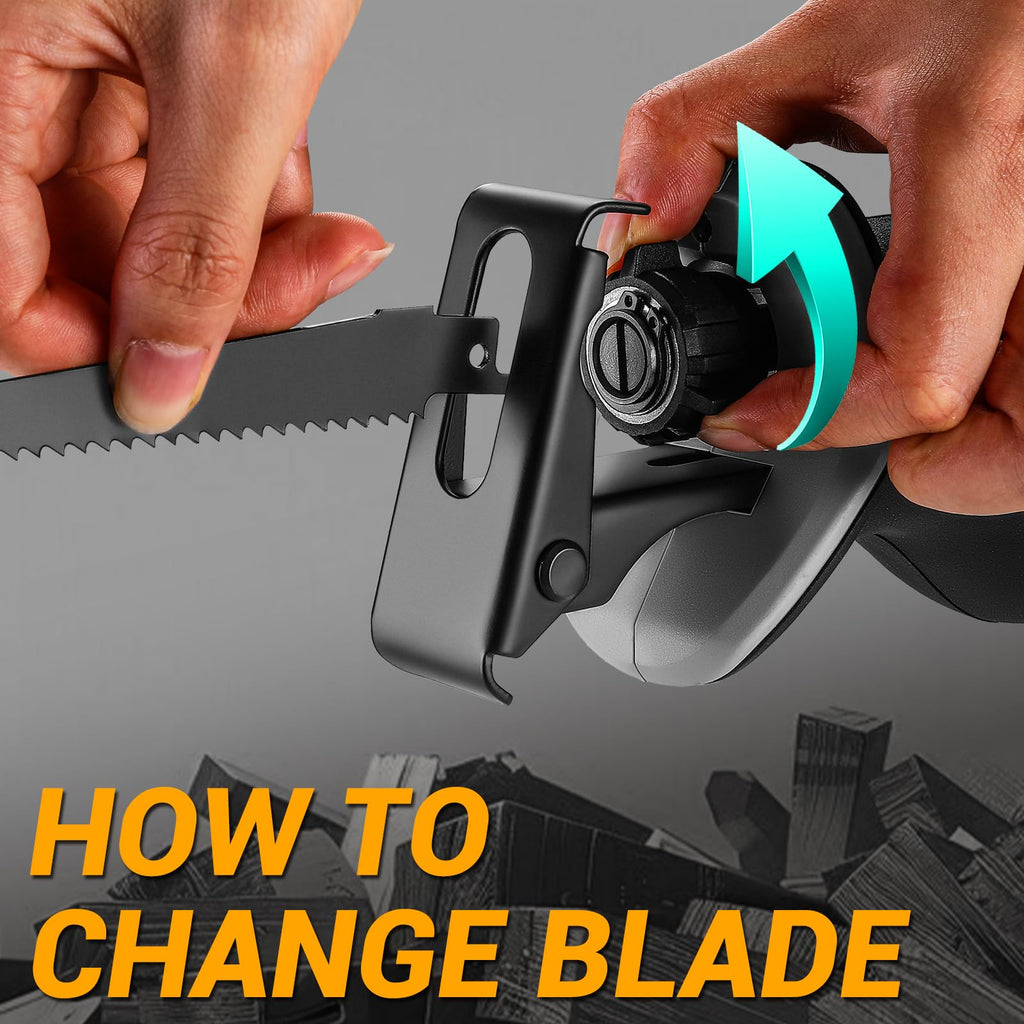 20V Cordless Reciprocating Saw with Battery and Charger V775