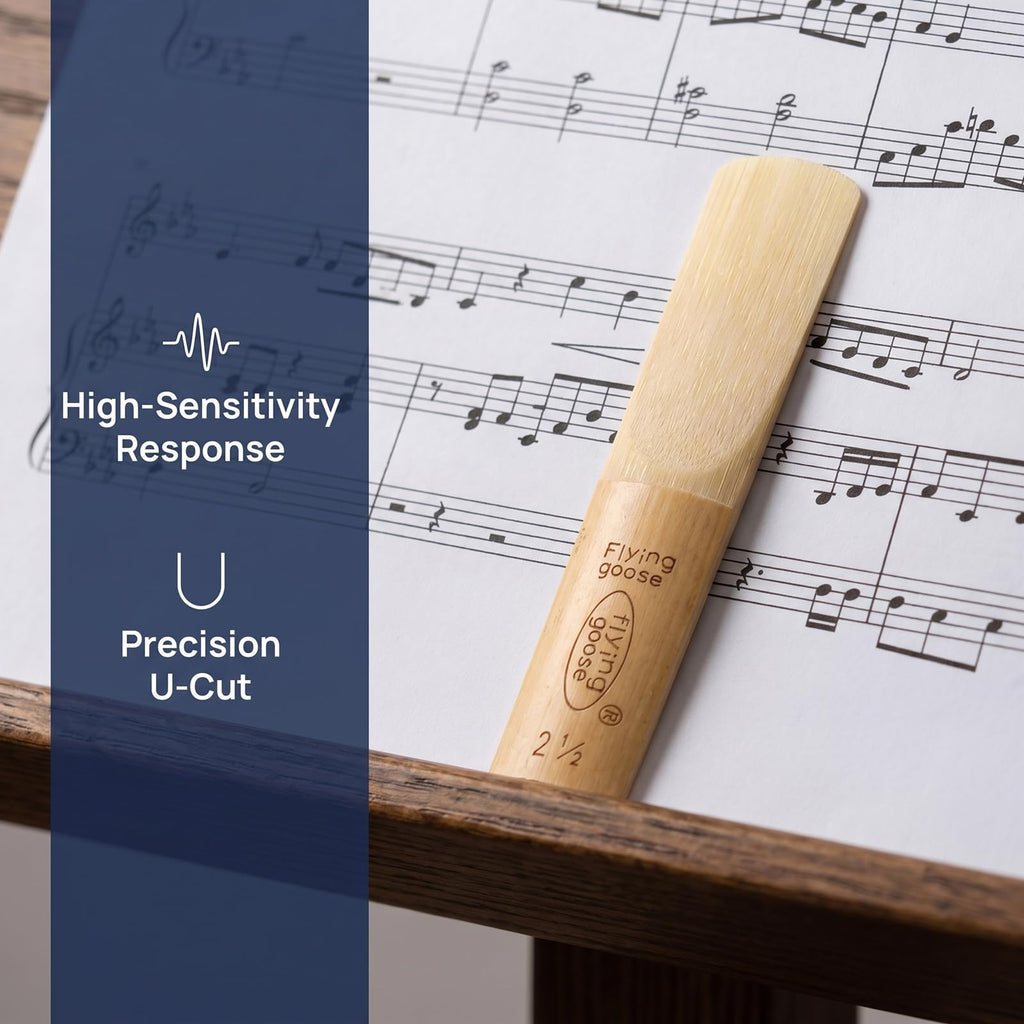 Alto Saxophone Reeds Strength 2.5 Natural Cane 10-Pack C7438
