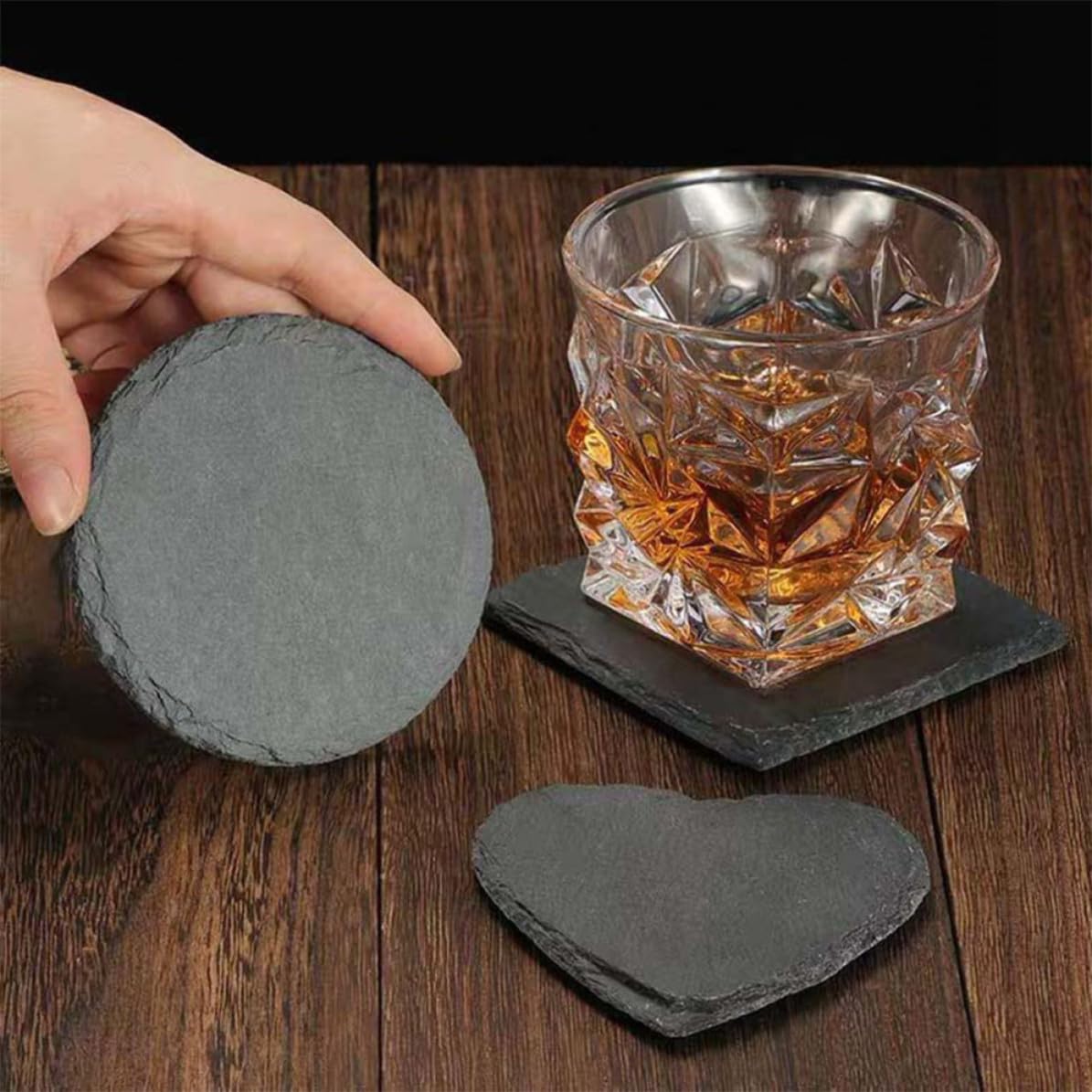 Natural Stone Table Coasters L3110