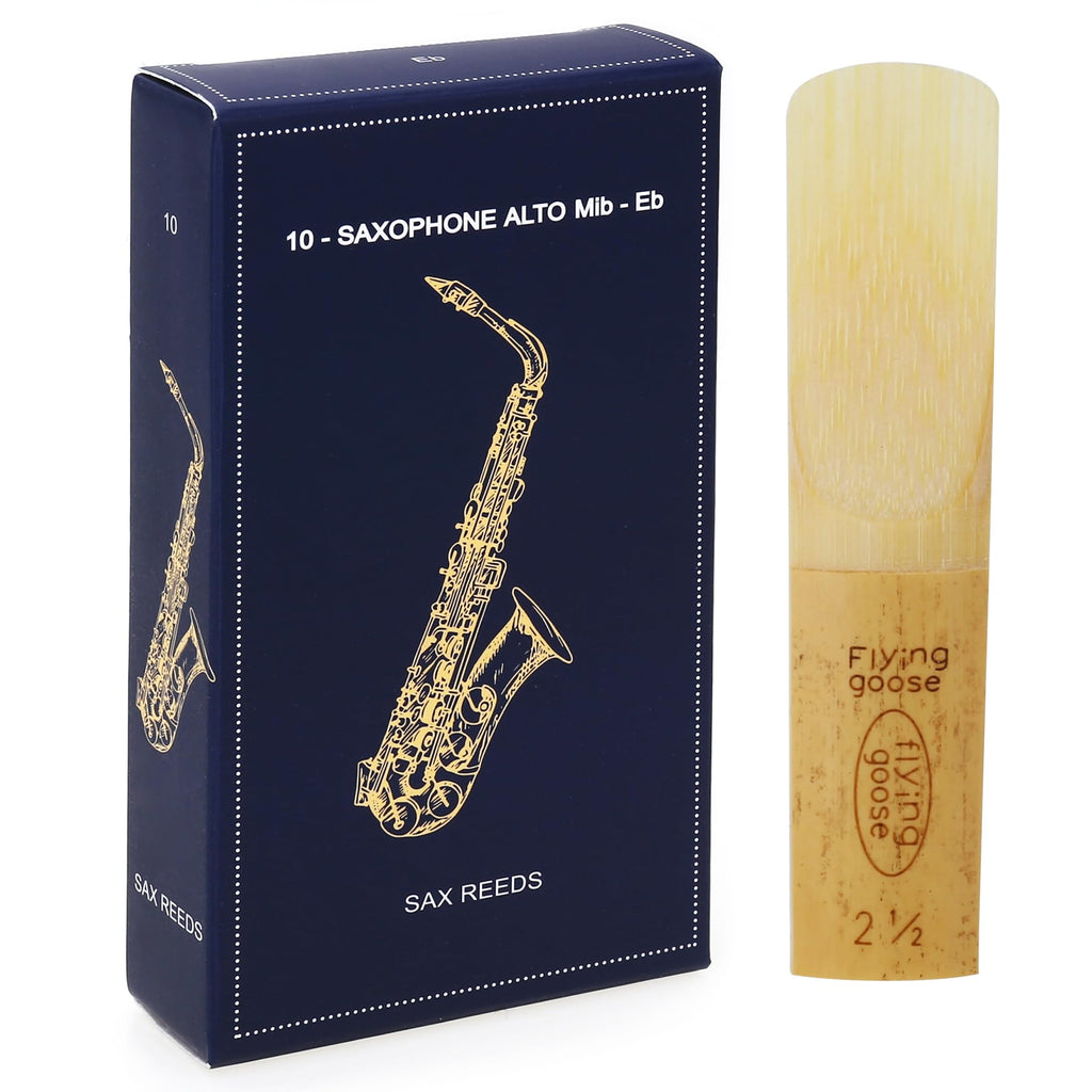 Alto Saxophone Reeds Strength 2.5 Natural Cane 10-Pack C7438