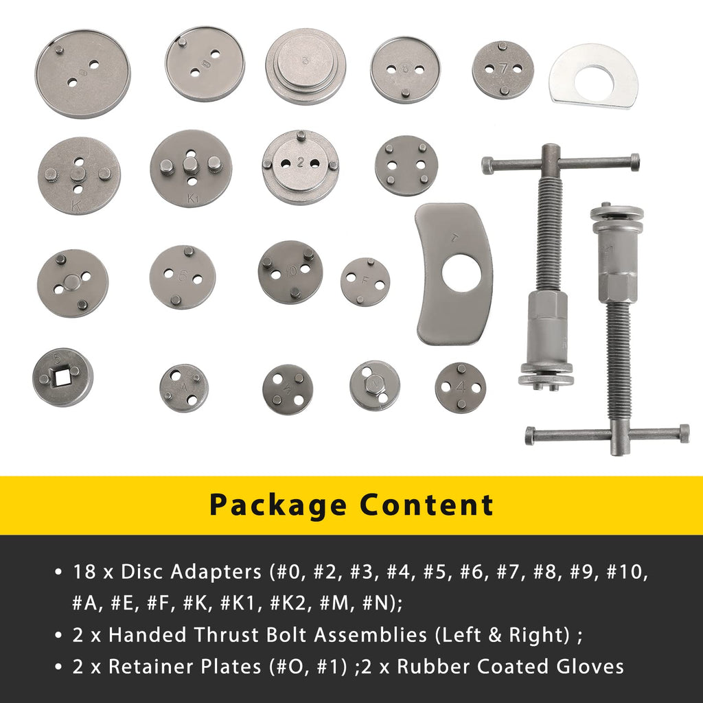 24PCS Disc Brake Caliper Tool Kit N804