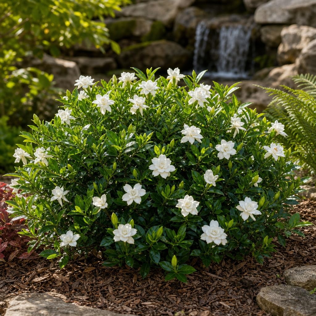 Frostproof Gardenia 2 Gallon Plants Fragrant Blooming Shrub U681872