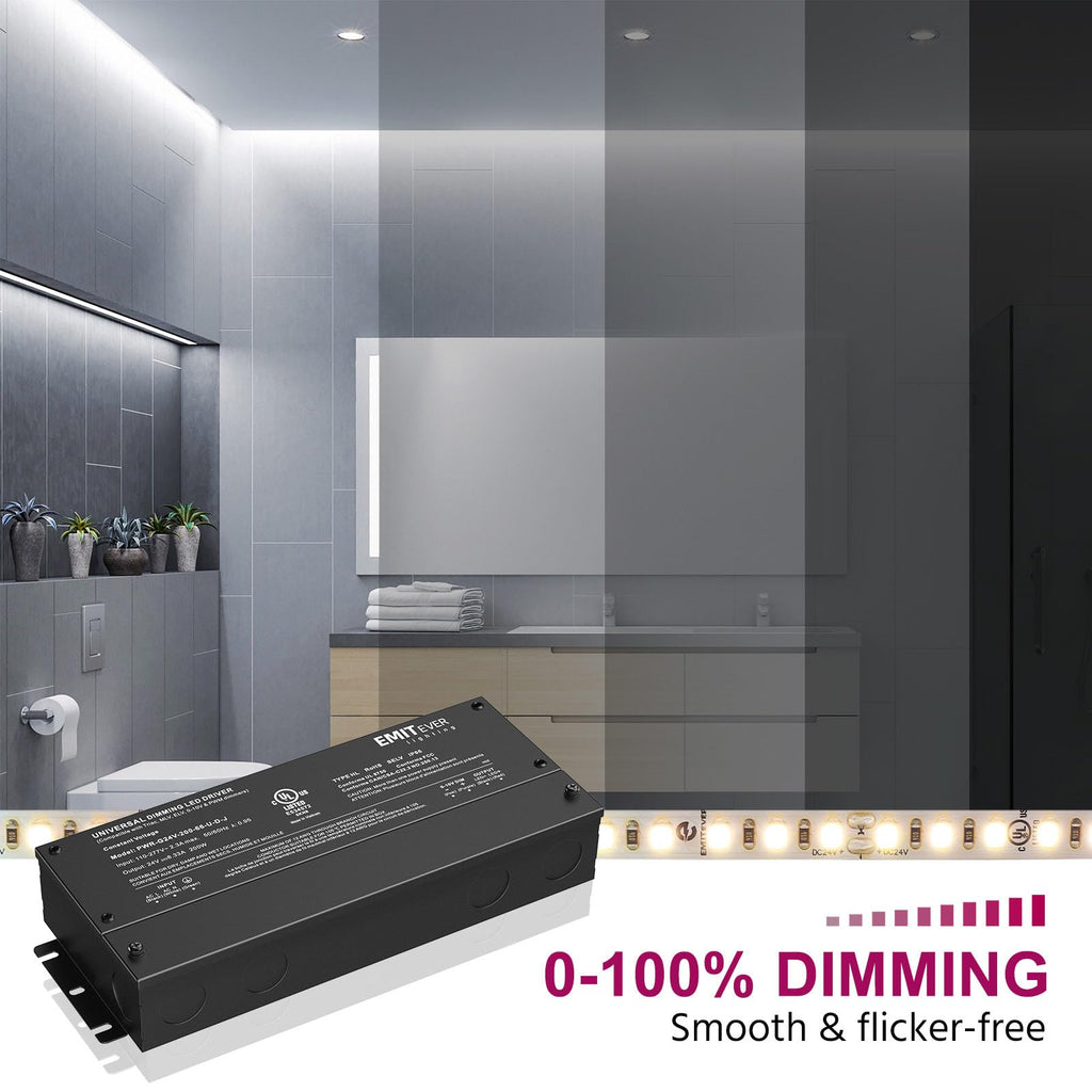 200W 24V Dimmable LED Driver J9208