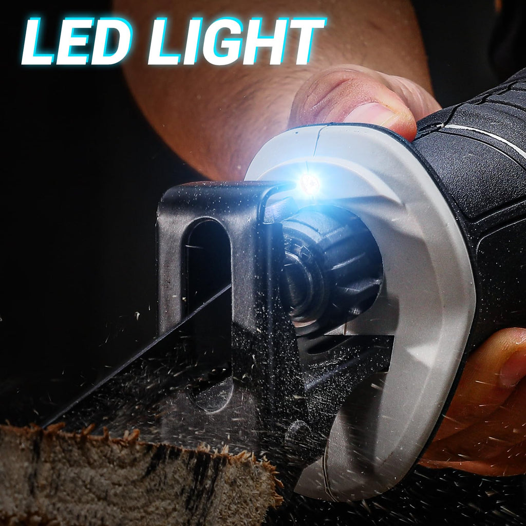 20V Cordless Reciprocating Saw with Battery and Charger V775