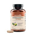 Ashwagandha with KSM-66 Extract GABA L-Theanine Rhodiola Rosea 60 Capsules P39202