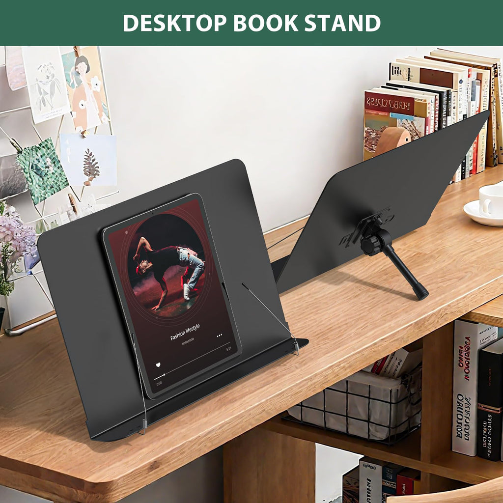 Black Metal Sheet Music Stand with Carrying Bag I6092