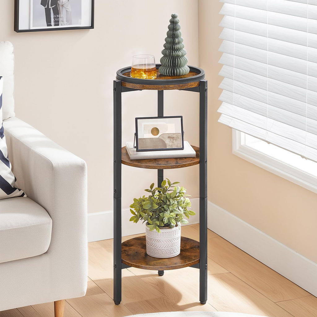 Small Round 3-Tier Side Table W24651