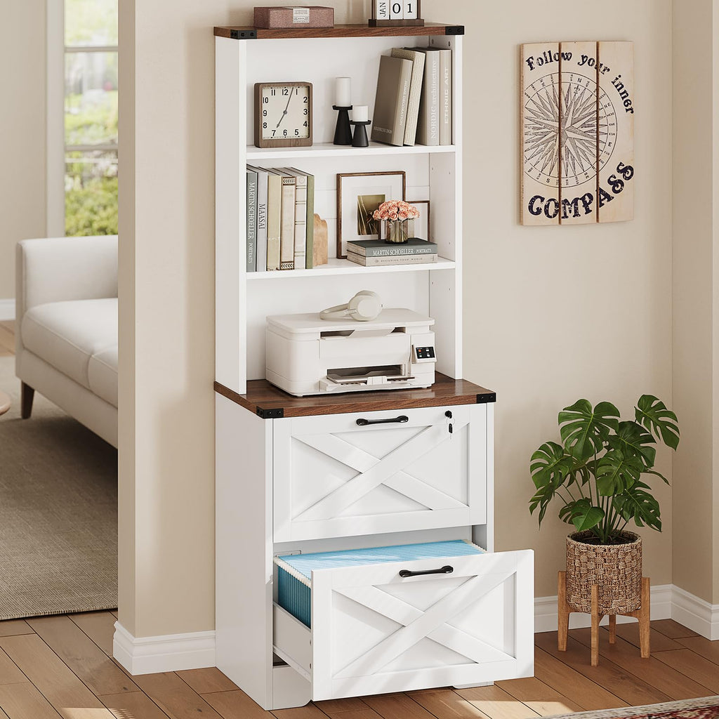 2 Drawer File Cabinet with Lock C929202