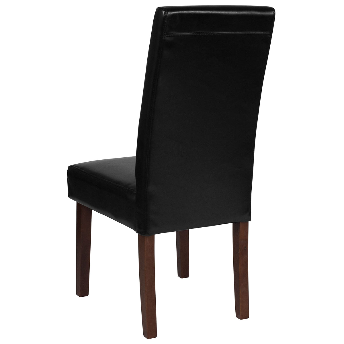 Black Faux Leather Parsons Chair 4-Pack G70334